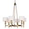 Maxim Lighting Fairmont 6-Light 30" Wide Natural Aged Brass Chandelier 22375OMNAB - alternate 1